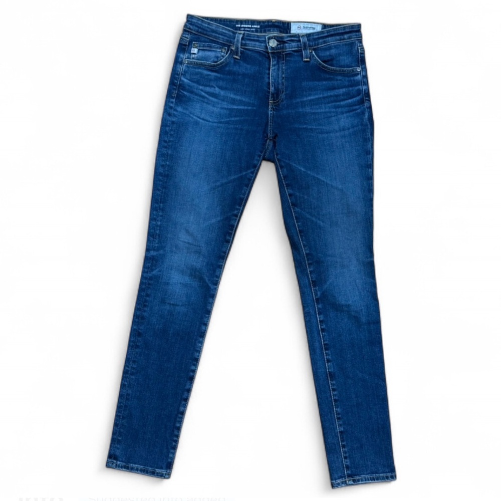 **SOLD**AG Adriano Goldschmied Dark Blue Skinny Jeans - Picture 2 of 7